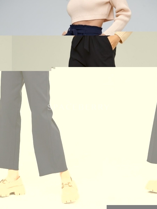 Женские широкие брюки, штаны классика